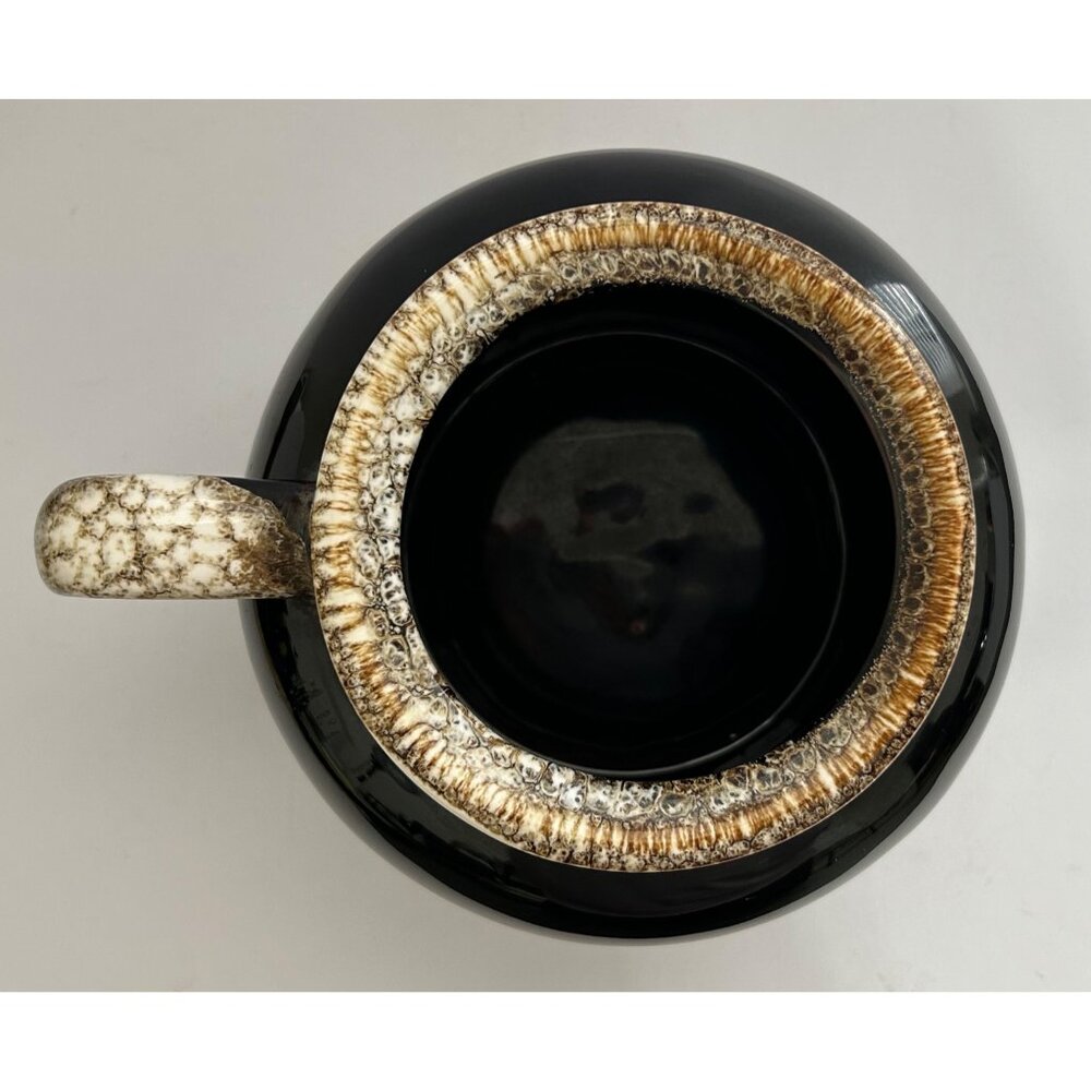 Pfaltzgraff Gourmet Brown Drip Glaze Discontinued Bean Pot NO LID USA Vintage - Picture 6 of 10